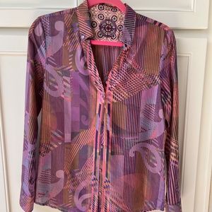 Robert Graham blouse size small